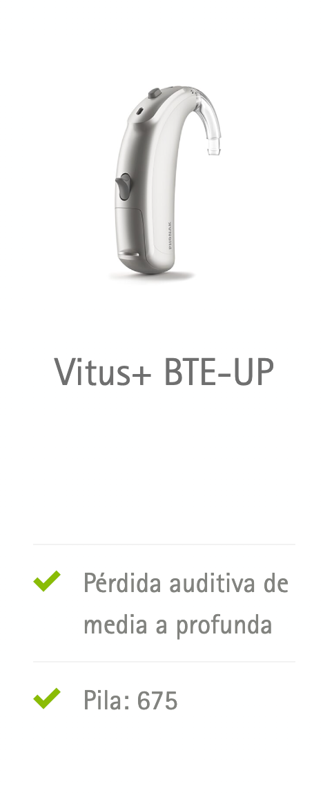 Phonak Vitus+ BTE-UP